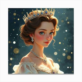 Young Queen 10 Canvas Print