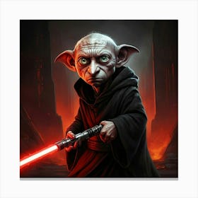 Darth Dobby Canvas Print