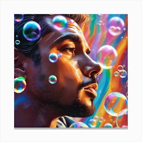 Bubbles 4 Canvas Print