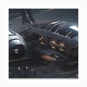 Spaceship 1 Canvas Print