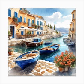 Greece 2 Canvas Print