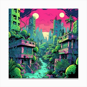 Cityscape 21 Canvas Print