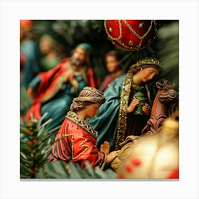 Nativity Scene 14 Canvas Print