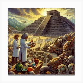 Teotihuacan Canvas Print