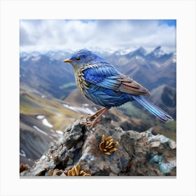 Bluebird Canvas Print