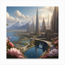 Cityscape Canvas Print