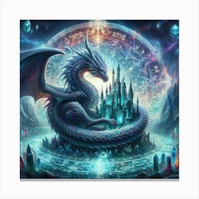 Mystical Dragon 2 Canvas Print
