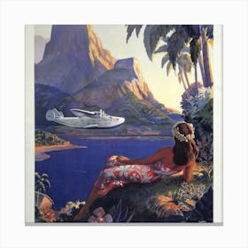 Hawaiian Beauty Canvas Print