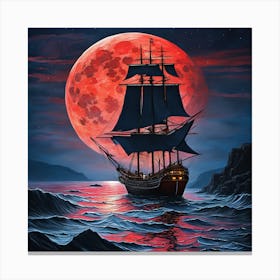 Full Moon Canvas Print