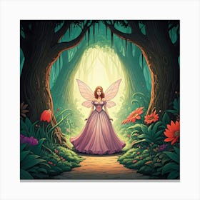 Woodland of the Fairies Canvas Print