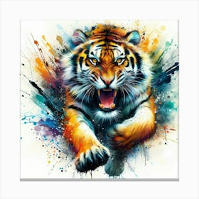 Tiger Painting 1 Canvas Print