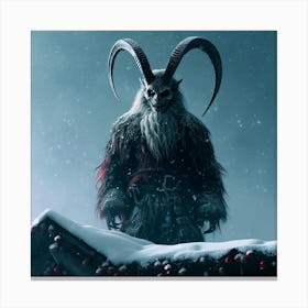 Krampus Canvas Print