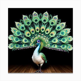 Peacock 3 Canvas Print