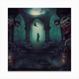 Unseen Worlds Canvas Print