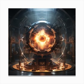 Proton fusion 12 Canvas Print