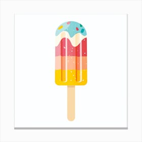 Ice Cream Pop 8 Canvas Print