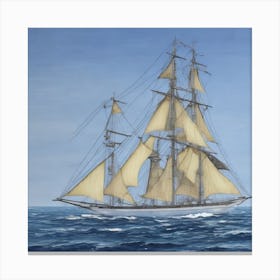 British Clipper Canvas Print