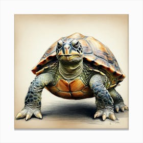 Turtle 34 Canvas Print