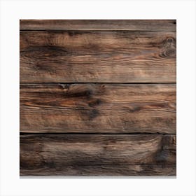 Old Wooden Planks 2 Canvas Print