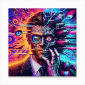 Psychedelic Art 32 Canvas Print