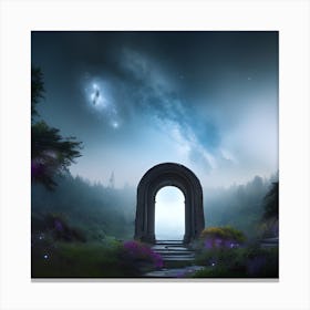Mysterious Archway Canvas Print