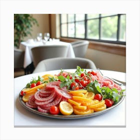 Salad Canvas Print