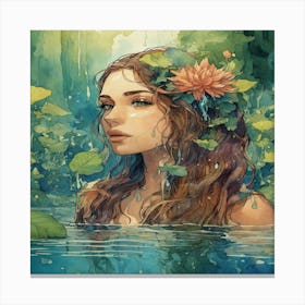 Mermaid Canvas Print