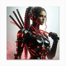 Sci-Fi Girl 2 Canvas Print