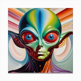 Alien 35 Canvas Print