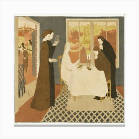 The Pilgrims Of Emmaus (Les Pèlerins D Emmaüs) (1895)Maurice Denis Canvas Print