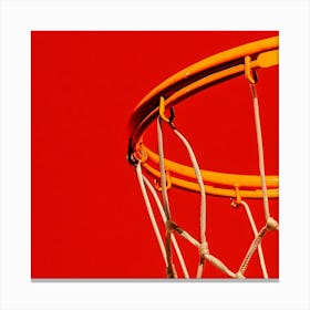 Basketball Hoop Canvas Print