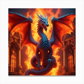 firedrake Canvas Print