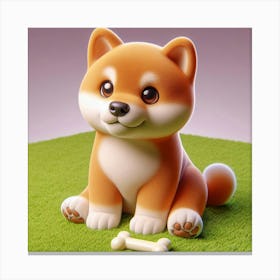 Shiba Inu 1 Canvas Print