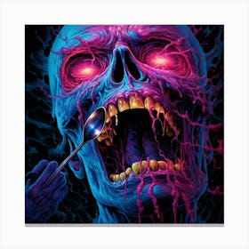 Scream Of The Dead Canvas Print