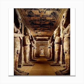 Egyptian Temple 39 Canvas Print