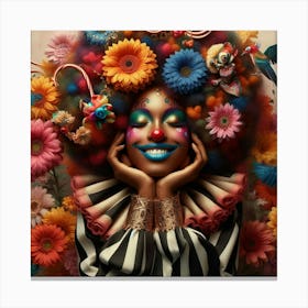 Clown 3 Canvas Print