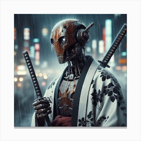 Robot Canvas Print