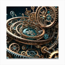 Nuts & Bolts Of Life 1 Canvas Print