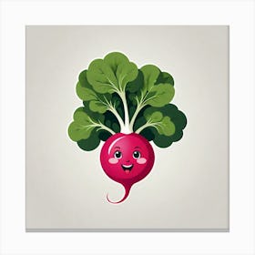 Beet logo 4 Canvas Print