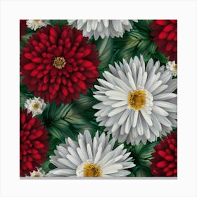 Chrysanthemums 2 Canvas Print