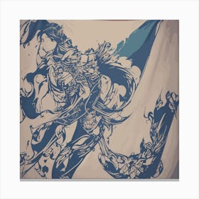 Samurai Warrior Canvas Print