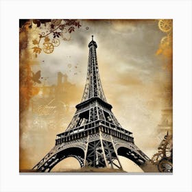 Paris Eiffel Tower 29 Canvas Print