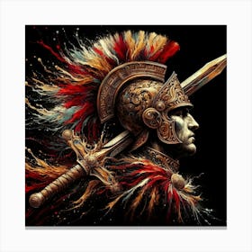 Spartan Warrior 7 Canvas Print