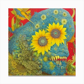 'Sunflowers' 1 Canvas Print