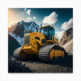 Buldozer Mountain (50) Canvas Print