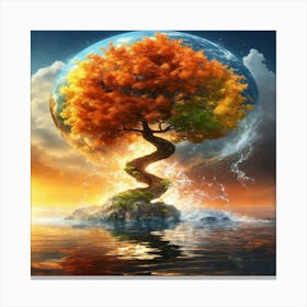 Tree Of Life 8 Canvas Print