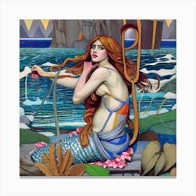 The Likeness of A Siren Canvas Print