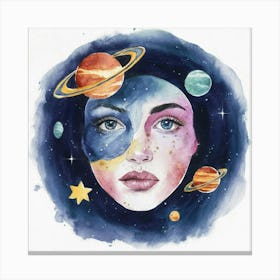 Saturn Canvas Art Canvas Print