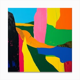 Abstract Travel Collection Chad 1 Canvas Print