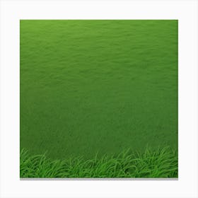 Green Grass Background 24 Canvas Print